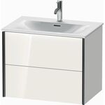 Duravit Waschtischunterbau XVIU 557x710x480mm Prof. sw ma weiß hochglanz