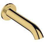 Wanneneinlauf AXOR UNO gebogen polished gold optic