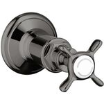 Abstellventil AXOR MONTREUX DN 15/DN 20 UP polished black chrome