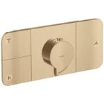 Fertigmontageset AXOR ONE f UP-Thermostat 3 Verbr brushed bronze