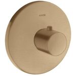 Thermostat AXOR UNO2 UP Highflow 59 l/min brushed bronze