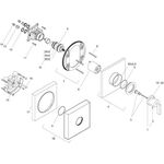 Thermostat HIGHFLOW AXOR CITTERIO 59 l/m UP m HGri stainless steel optic