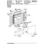 Keuco Spiegelschrank ROYAL LUMOS Anschlag links 650x735x165mm
