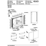 Keuco Spiegelschrank ROYAL LUMOS 800x735x165mm