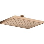 HG Kopfbrause AXOR 245 / 185 1 jet EcoSm brushed red gold