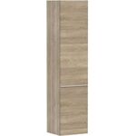 HG Hochschrank Xelu Q 1650x400x350mm Ei natur Griff mattweiß