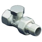 OV HK-Verschraubung Combi 2 PN 10 MS vernickelt Durchgang DN 20 3/4Zoll
