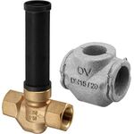OV Unterputz-F-Ventil Aquastrom F PN 16, Rotguss DN 25, Rp 1Zoll IG