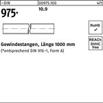 Gewindestange DIN 975 M27x 1000mm 10.9 1 Stück