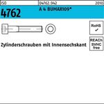 Zylinderschraube ISO 4762 Innen-6kt M8x 50 A 4 BUMAX109 50 Stück BUFAB - VPE: 50