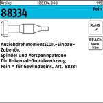 Einbauzubehör R 88334 Spindel/Vorspannpatrone M10x 1 Stahl 1 Stück AMECOIL