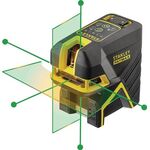 Kreuzlinienlaser FatMax® FM 5Punkt Li-Ion grün 30(50m.Empfänger)/Pk.45m ±3mm/10m