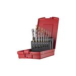 Maschinengewindebohrerset Nr.304 CN L114 M3-M12 14tlg.HSS-E PM Ku.-Kass.DORMER