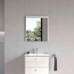 Duravit Spiegel BRIOSO 700x620x35mm m Bel weiß hochglanz