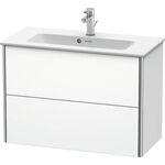 Duravit Waschtischunterbau XSQUARE 810x560x388mm 2 Schubk we sdm ES Ah Mi.