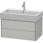 Duravit Waschtischunterbau XSQUARE 784x397x460mm 2 Schubk we sdm ES NB Mi.