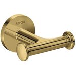 Handtuchhaken Axor Universal Circular doppelt polished gold optic