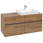 V&B Waschtischunterschrank COLLARO 120x54,8x50cm WT re Kansas Oak
