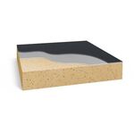 Duravit Duschwanne Sustano Quadrat 900x900x30mm greige matt