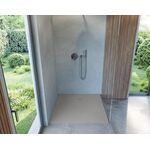 Duravit Duschwanne Sustano Quadrat 1000x1000x30mm hellgrau matt