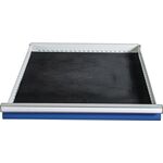 Schubladengummieinlage schwarz f.Schrank-B.600mm f.Schränke/Werkbänke