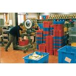 Drehstapelbehälter PP gelb L800xB400xH300mm
