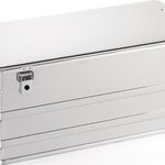 Aluminiumbox L902xB495xH367mm 140l m.Klapphebelverschlüssen m.Bohrungen