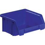 Sichtlagerkasten LK L85/65xB105xH45mm PS blau LA-KA-PE