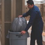 Mehrzwecktonne weiß 38l PE Außen-Ø400xH435mm RUBBERMAID