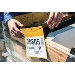 Dokumententasche B210xH148mm DIN A5 quer m.flex.Drahtbügel gelb 50 DURABLE