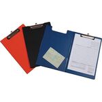 Schreibmappe Krt.m.ausziehb.Hakenöse DIN A4 blau VE 12 St.EICHNER - VPE: 12