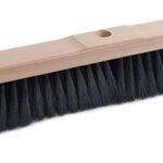 Saalbesen Qualitätsmischung L.600mm m.Stielloch Sattelholz