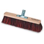 Besen Arenga/Elaston-Mix L.600mm Metallstielhalter Flachholz Stielhalter-D.28mm