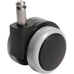 Rl.f.harte BD D.55mm f.Bürodrehstuhl Stift-L.25mm Stift-D.10mm 5 St./Btl.TOPSTAR