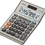 CASIO Tischrechner MS-120BM silber