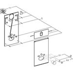 Grohe Abdeckplatte m DrTast. f Rapid SL Glasmodul Velv bl