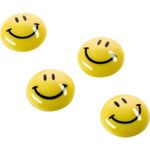 magnetoplan Magnet Smilies 16672 30mm gelb 6 St./Pack