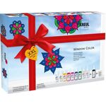 Window Color Glas Design Set XXL
