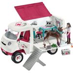 Mobile Tierärztin mit Hannoveraner Fohle