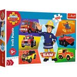 Puzzle mit 100 Teilen Feuerwehrmann Sam