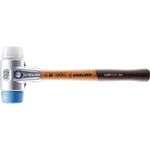 Schonhammer SIMPLEX L.405mm Kopf-D.60mm HO Superplast.weiß/TPE-soft blau HALDER