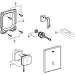 Grohe Infr-Elek. TECTRON SKATE BLUETOOTH f Urinal Trafo chr