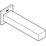 Grohe Wanneneinlauf EUROCUBE Ausldg 170mm su-st