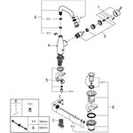 Grohe Einhand-Waschtischbatterie ESSENCE 1/2Zoll M-Size chr