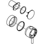 Grohe Temperaturwählgriff rd f THM-FMS ha graph gebü