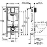 Grohe WC-Element RAPID SL Spülkasten GD 2