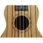 DIMAVERY UK-400 Ukulele Sopran "Zebrawood"