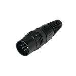 HICON XLR Stecker 5pol HI-X5CM-B