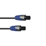 PSSO LS-15150 Lautsprecherkabel Speakon 2x1,5 15m sw