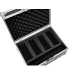 ROADINGER Flightcase EC-4AC 4x AKKU Flat Light Serie